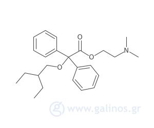 Γραφική απεικόνιση της χημικής δομής της ουσίας